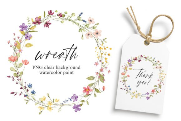 Breathe Life Into Your Designs with Watercolor Wild Flowers