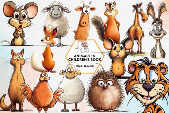 Bring Stories to Life: Using Animals in Children's Book Clipart