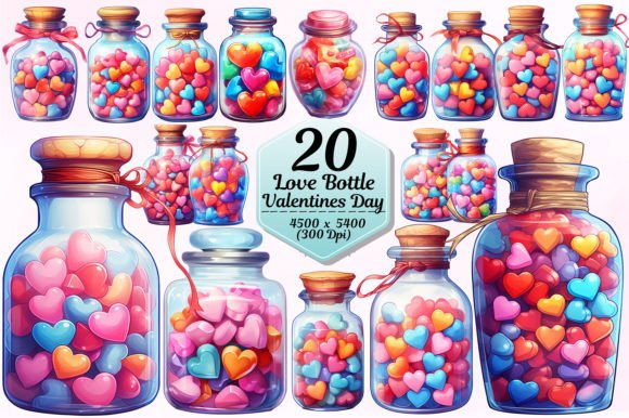 Celebrate Love with Unique Bottle Valentine's Day Sublimation