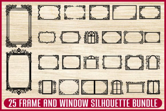 Elevate Your Projects with Vintage Frame SVGs
