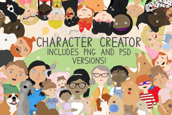 Family Creator: Build Cartoon People for Any Project