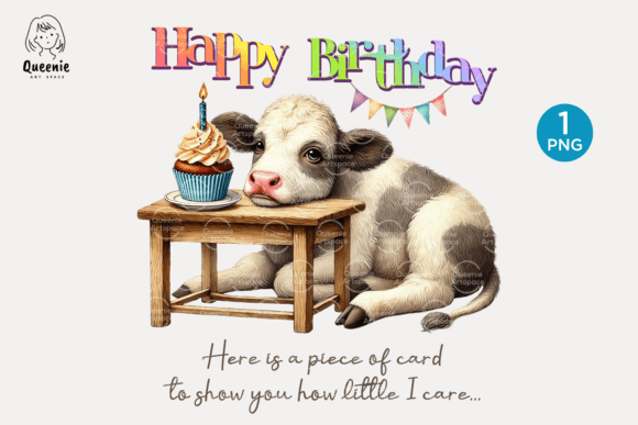 Sarcastic Birthday Cow Clipart: A Designer’s Secret Weapon for Humor