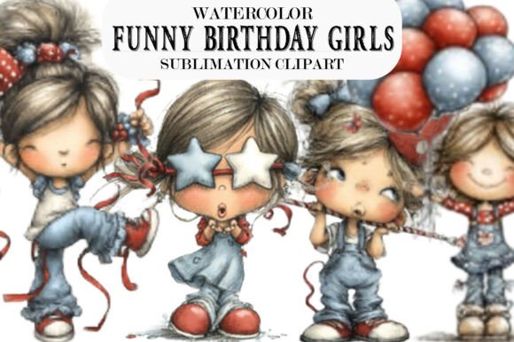 Watercolor Funny Birthday Girls Clipart: A Creative's Guide